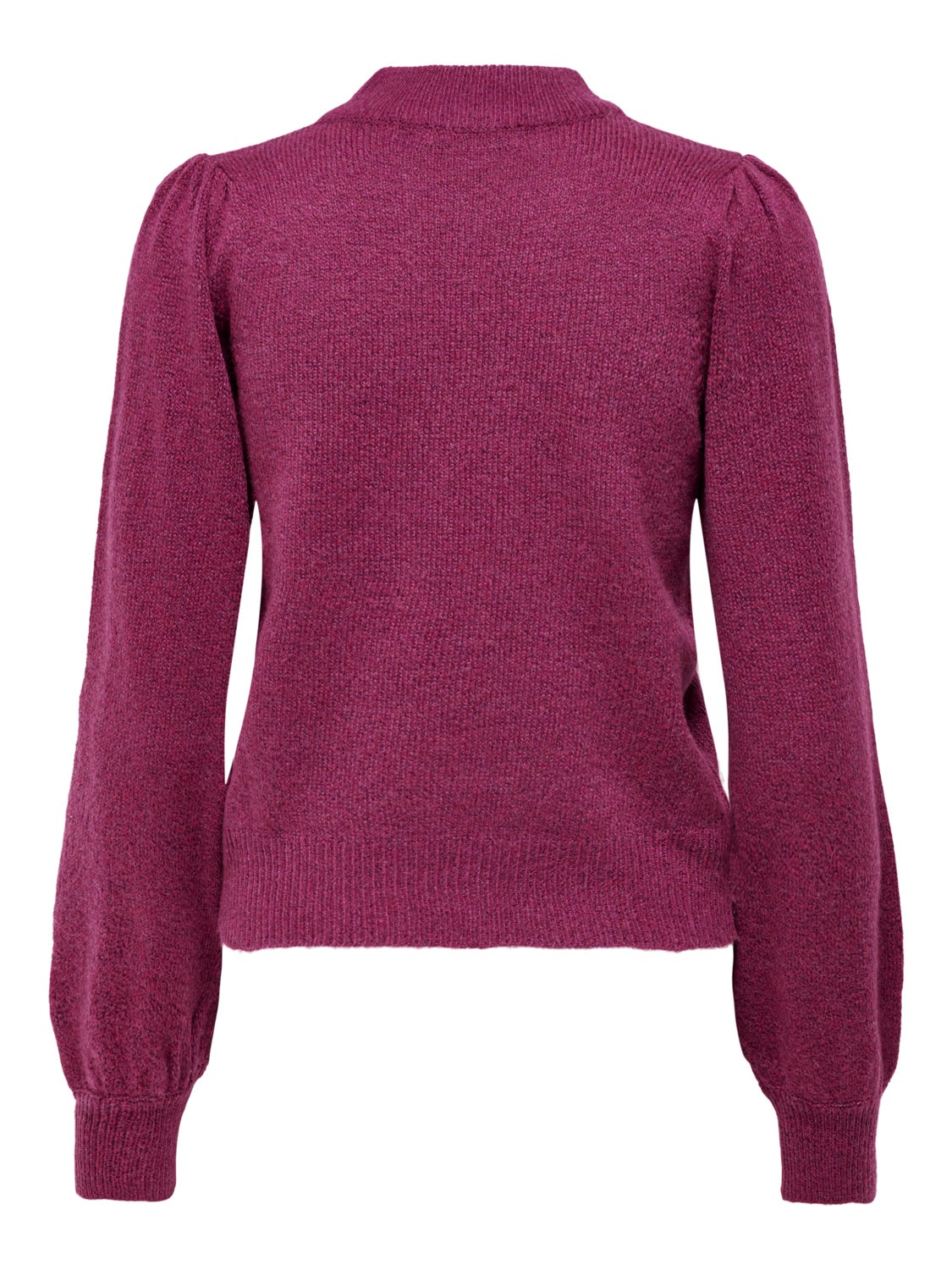 High neck knitted pullover