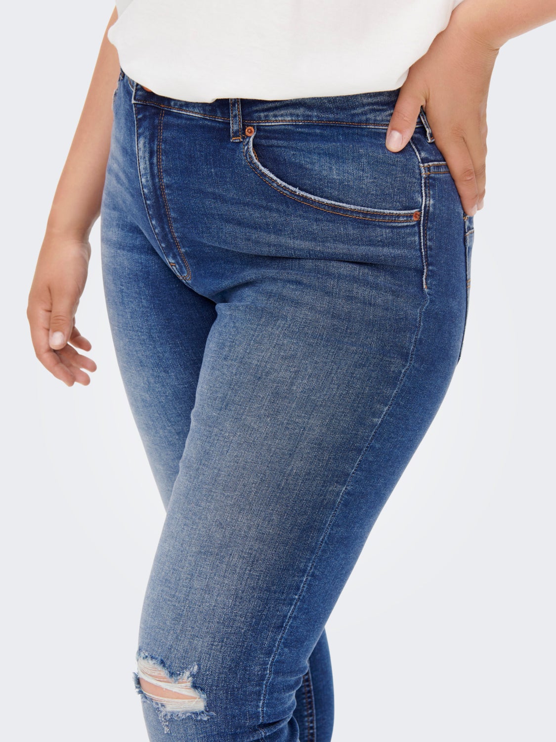 Curvy CARLaola highwaisted Skinny fit jeans