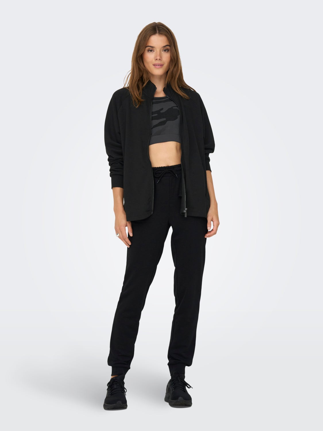 Curvy Training zip sweatshirt