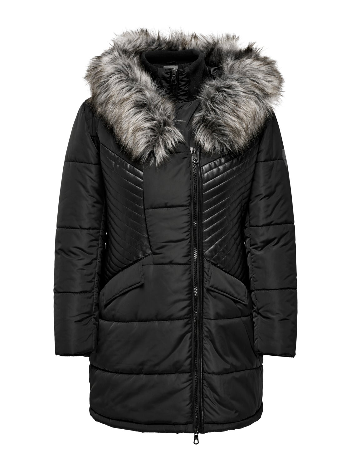 Curvy quiltet jacket