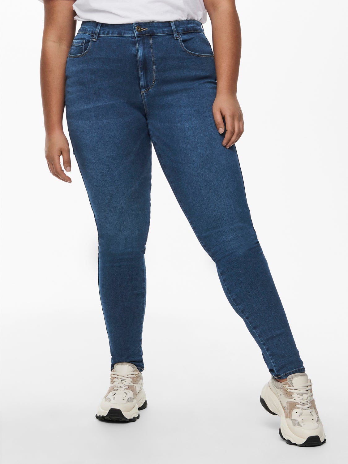 Curvy caraugusta hw Skinny fit jeans