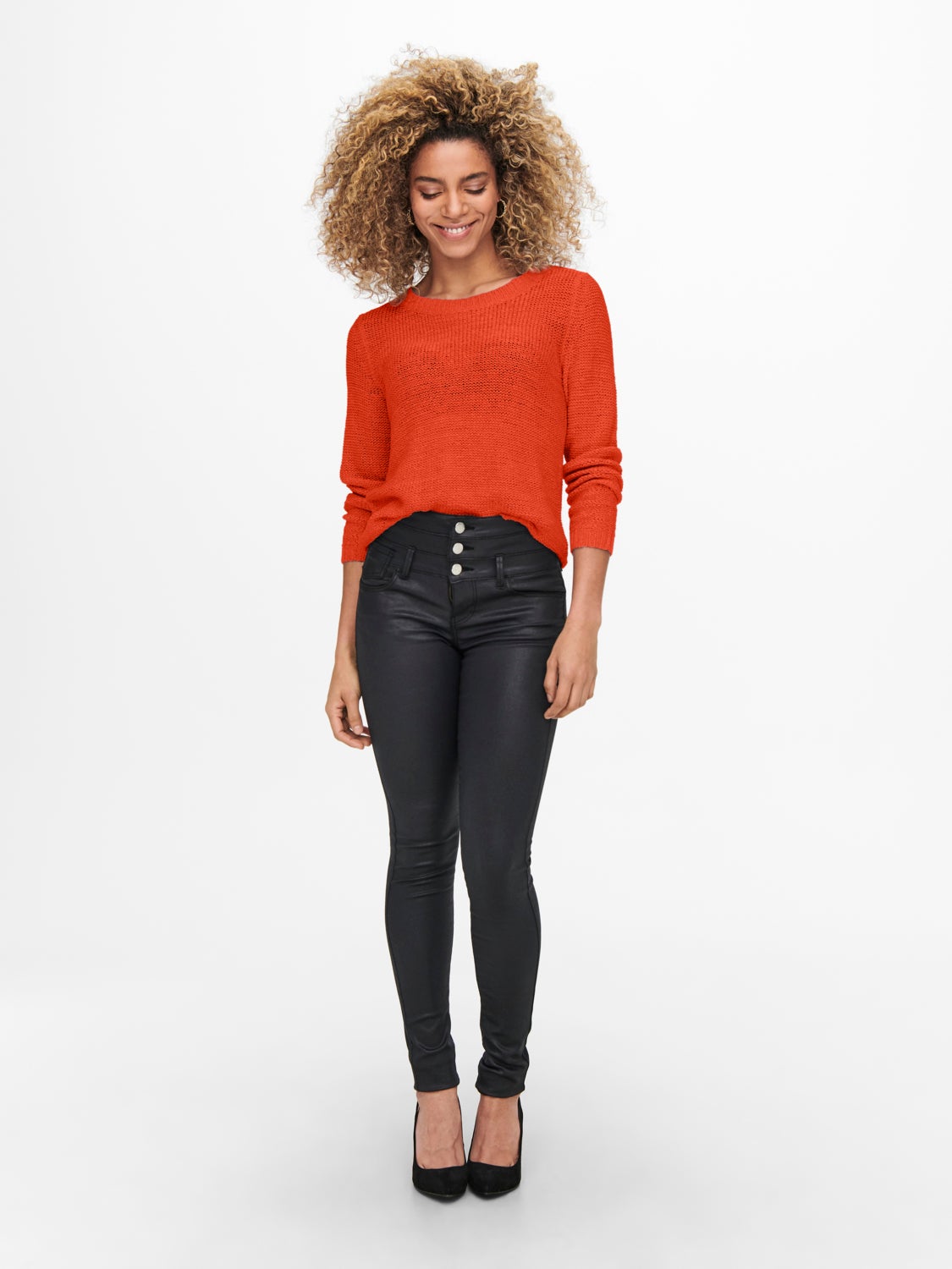 Texture Knitted Pullover