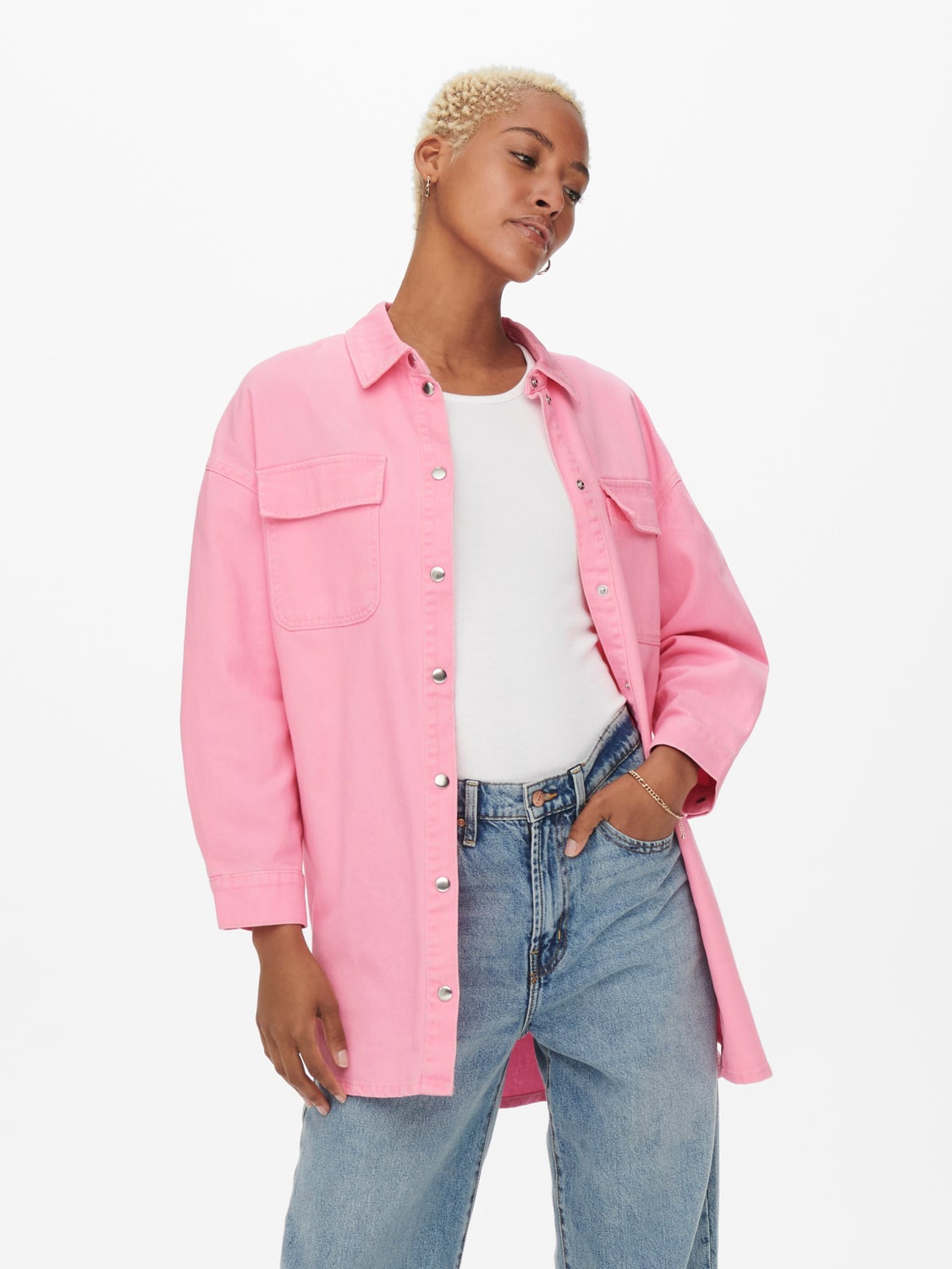 Oversized Denim shirt