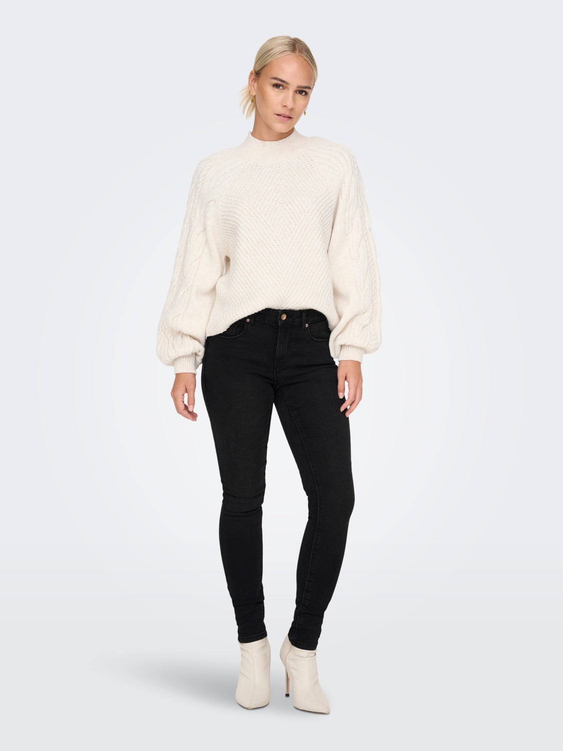 ONLDaisy life reg push up Skinny fit jeans