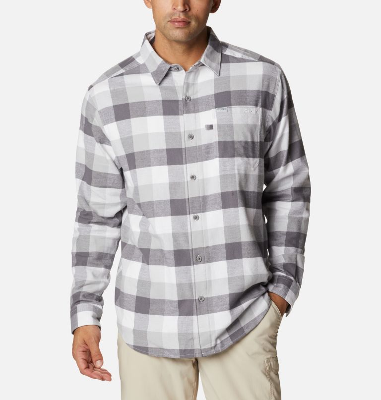 Columbi Men' PF Slac Tide Flanne Lon Sleev Shirt