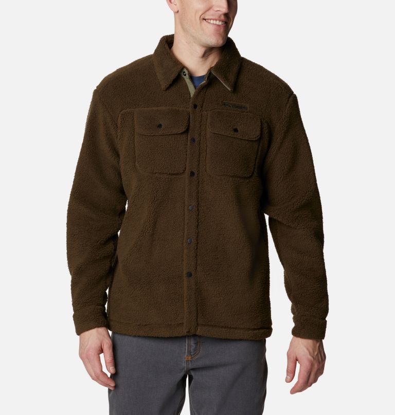 Columbi Men' Rugge Ridge Sherp Shir Jacket