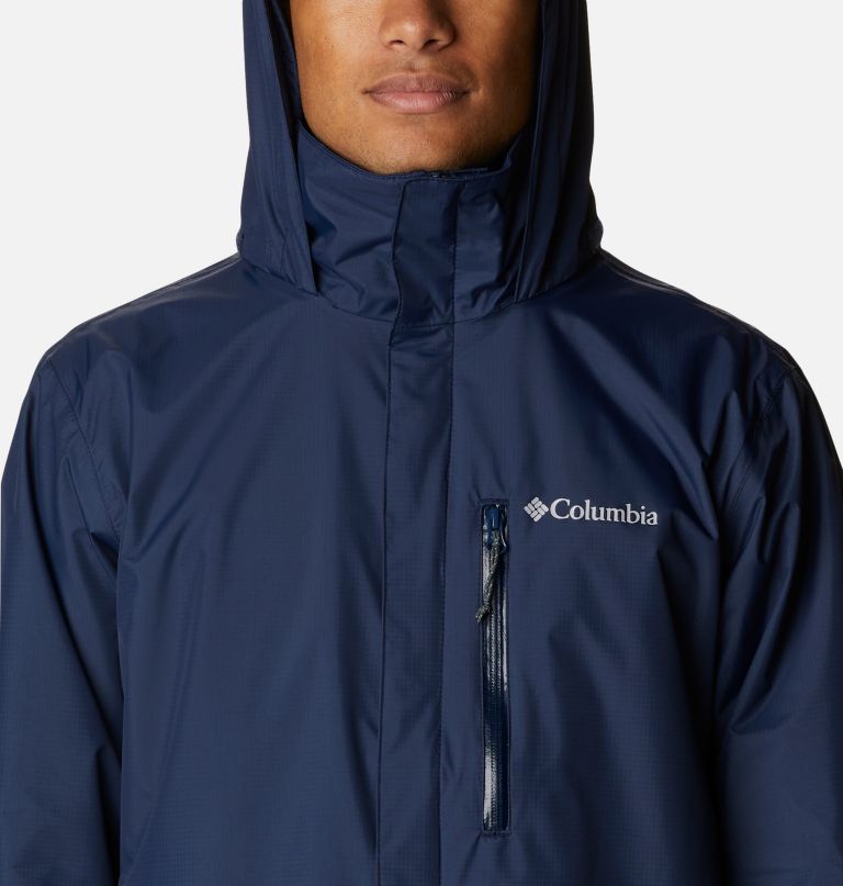 Columbi Men' Pea t Se Rai Jacket
