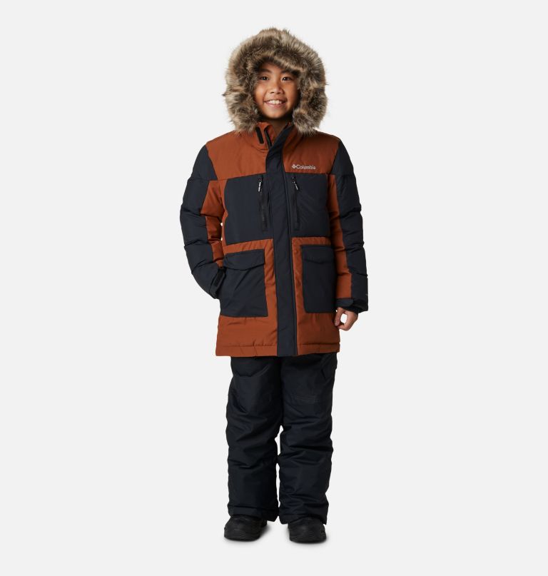 Columbi Boys Marqua Pea Fusion Omni-Heat Infinit Insulate Parka