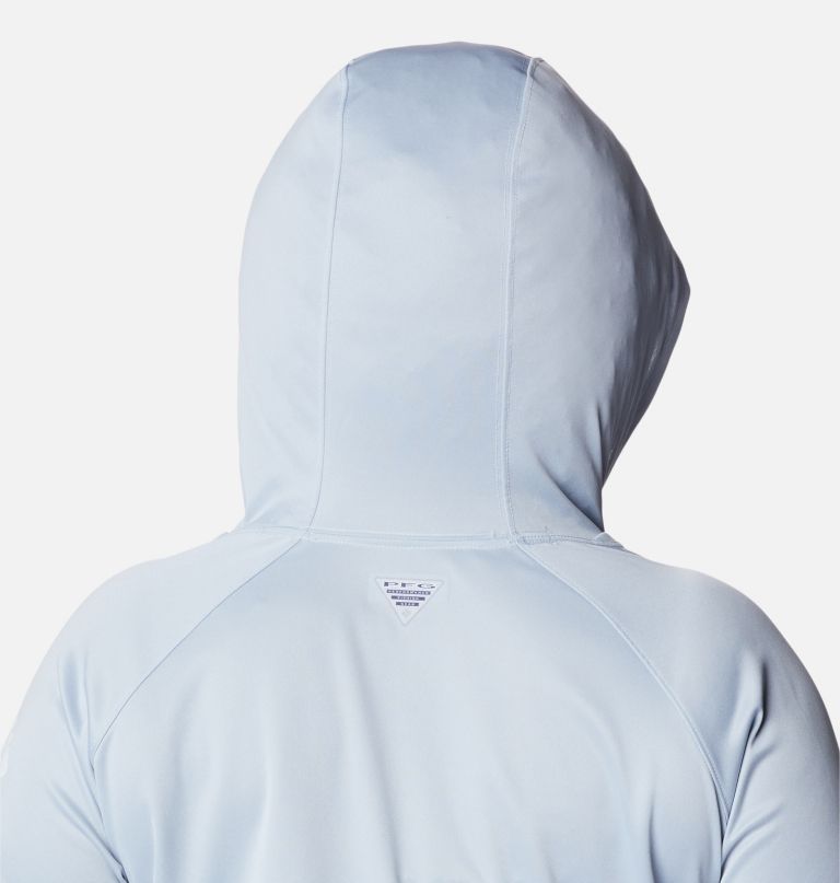 Columbi Women' PF Tida Tee Heathe Hoodi  Plu Size