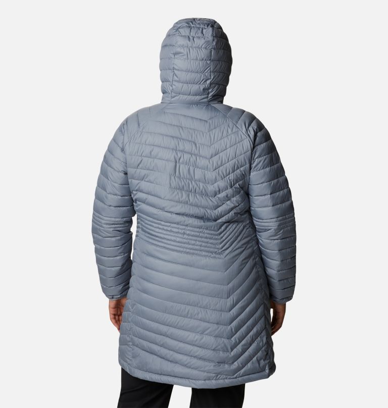 Columbi Women' Powde Lit Mi Jacke  Plu Size