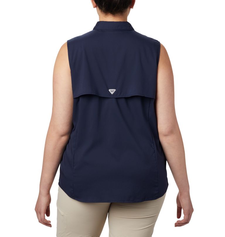 Columbi Women' PF Tamiami Sleeveles Shir  Plu Size