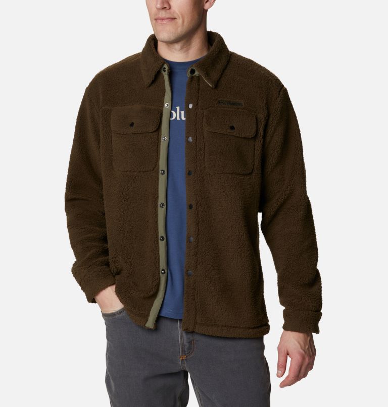 Columbi Men' Rugge Ridge Sherp Shir Jacket