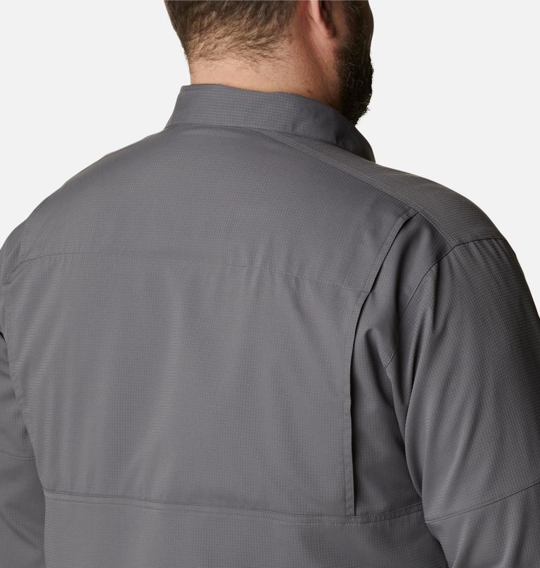 Columbi Men' Silve Ridg Lite Lon Sleev Shir  Big