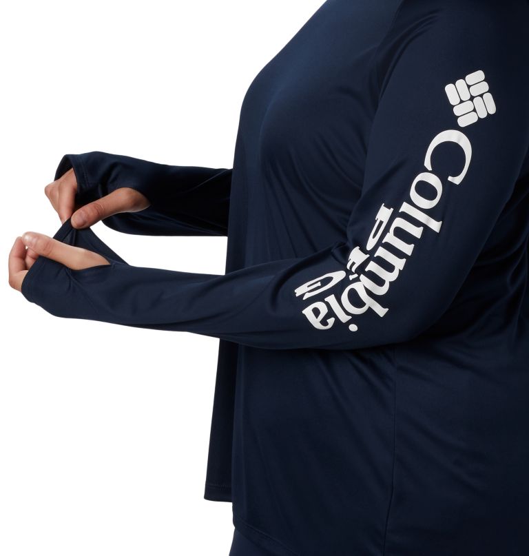 Columbi Women' PF Tida Tee Hoodi  Plu Size