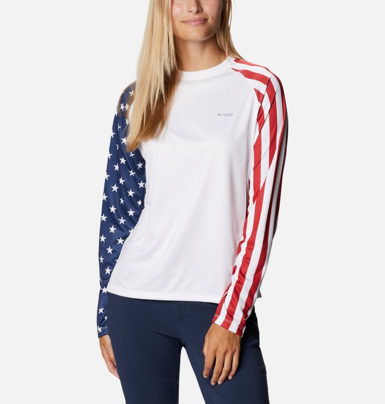 Columbi Tida Tee PF American LS