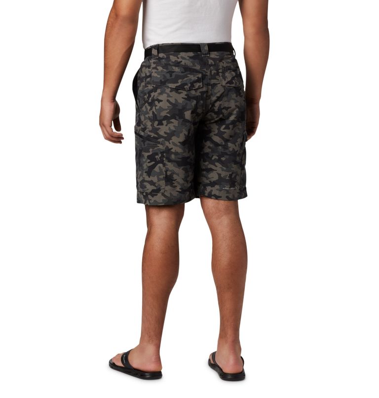 Columbi Men' Silve Ridge Printe Carg Shorts