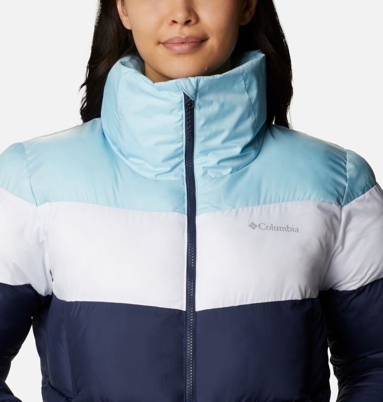Columbi Women' Puffect Colo Blocke Jacket