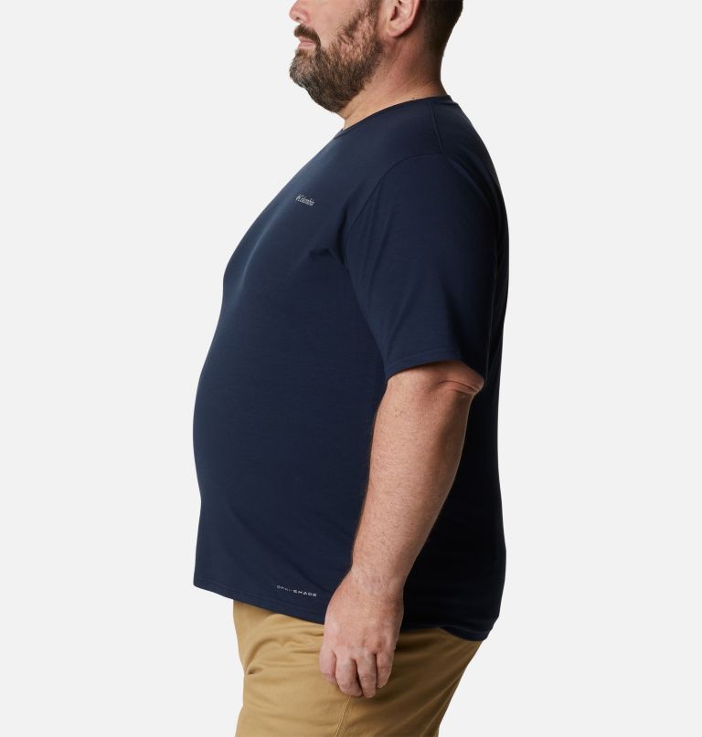 Columbi Men' Su Trek Shor Sleev T-Shir  Big