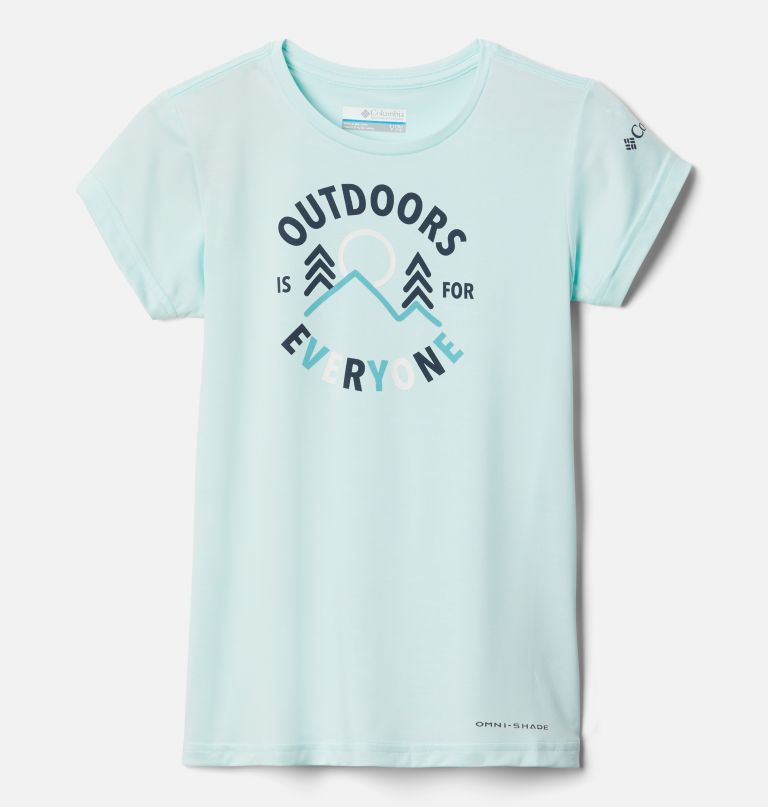 Columbi Girls Missio Peak Shor Sleev Graphi T-Shirt