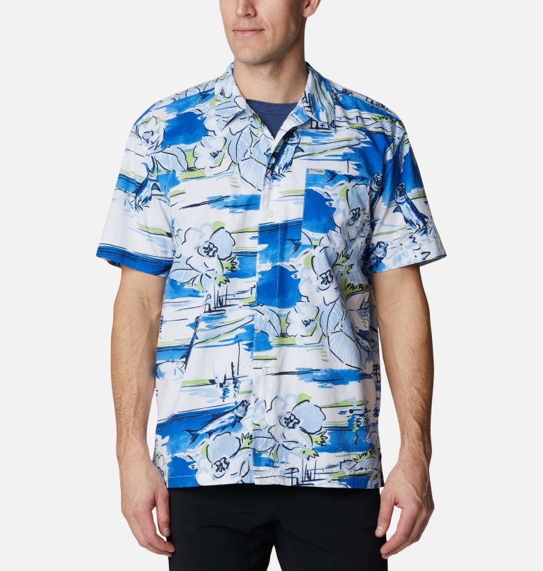 Columbi Men' PF Troller Best Shor Sleev Shir &ndash Tall