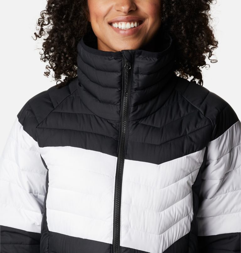 Columbi Women' Powde Lite Blocke Jacket