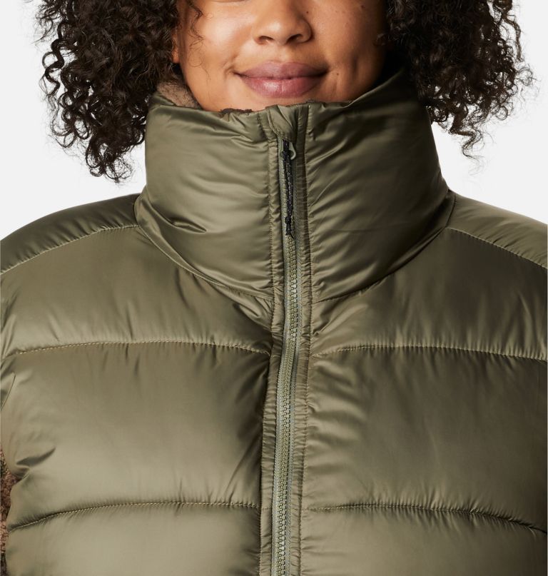 Columbi Women' Leadbette Point Sherp Hybri Jacke  Plu Size