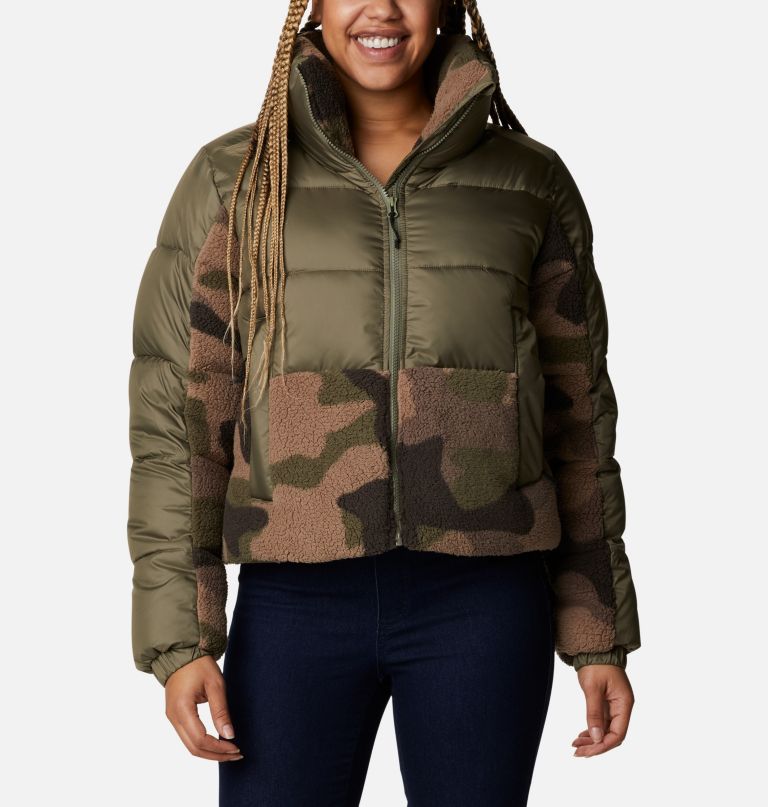 Columbi Women' Leadbette Point Sherp Hybri Jacket