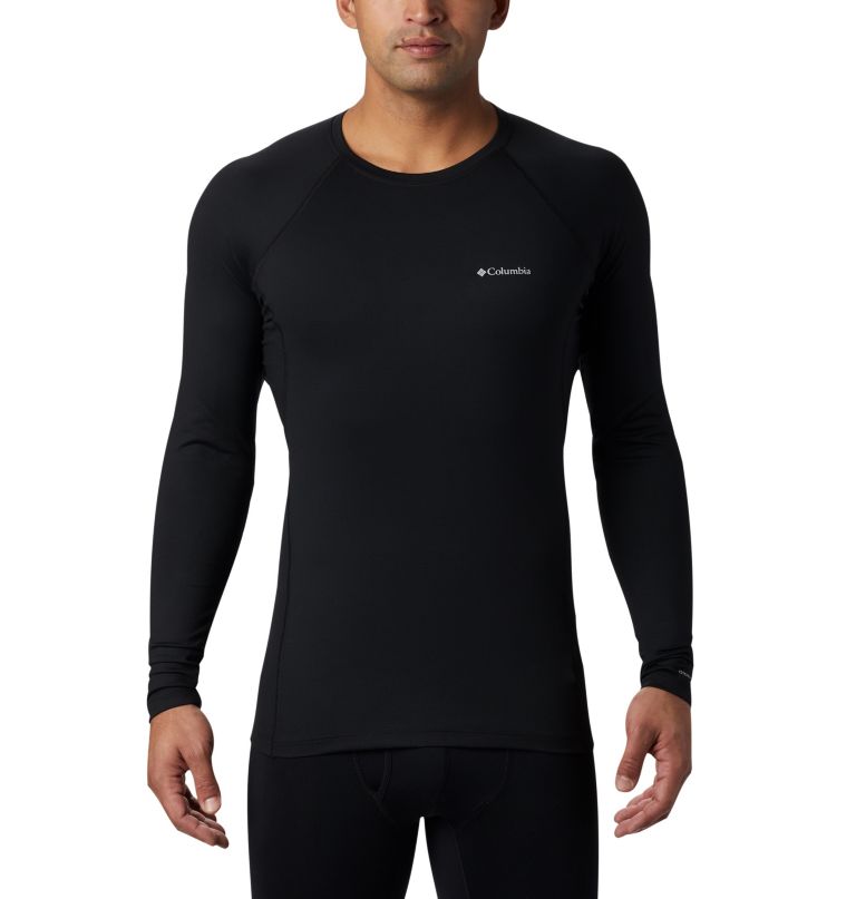 Columbi Men' Heavyweigh Stretc Baselaye Shirt