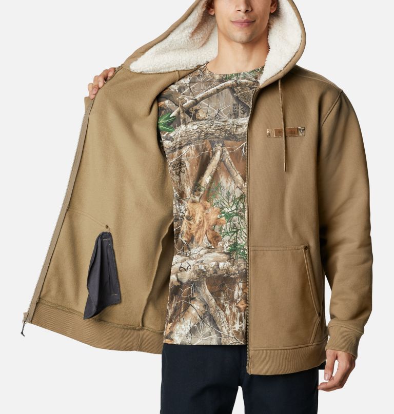 Columbi Men' Roughtail Sherp Line Fiel Hoodie
