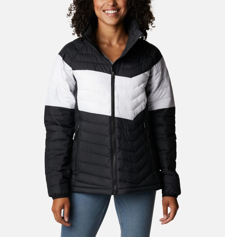 Columbi Women' Powde Lite Blocke Jacket