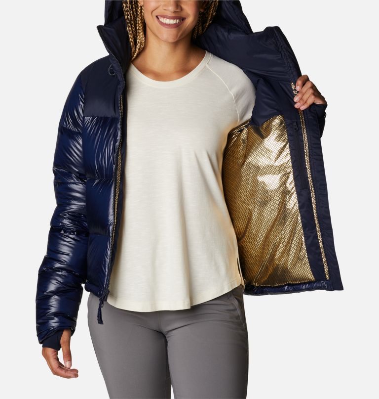 Columbi Women' Bul Point Omni-Heat Infinit Dow Jacket