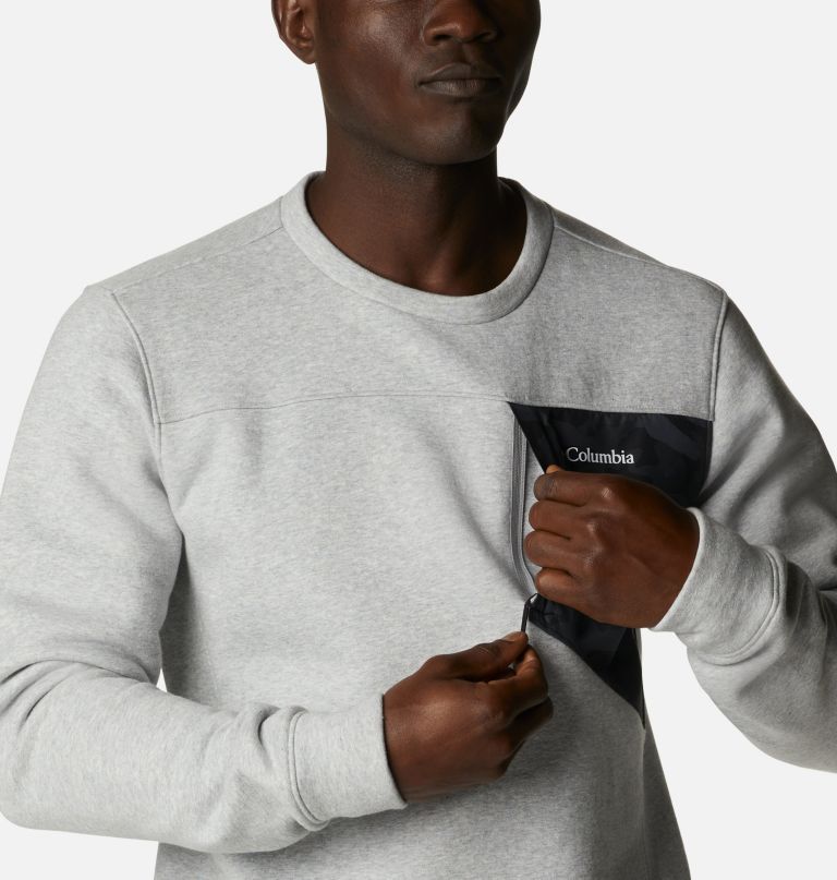 Columbi Men' Bubb Wallac Cre Sweatshirt