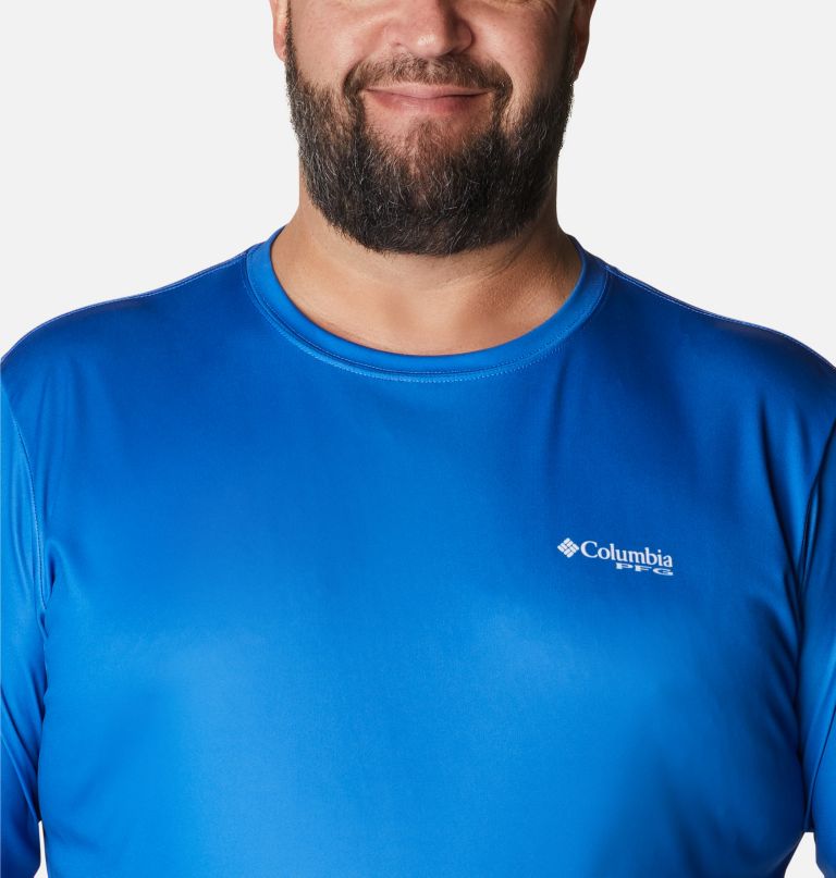 Columbi Men' PF Termina Tackl Fis Flag Lon Sleev Shir  Big