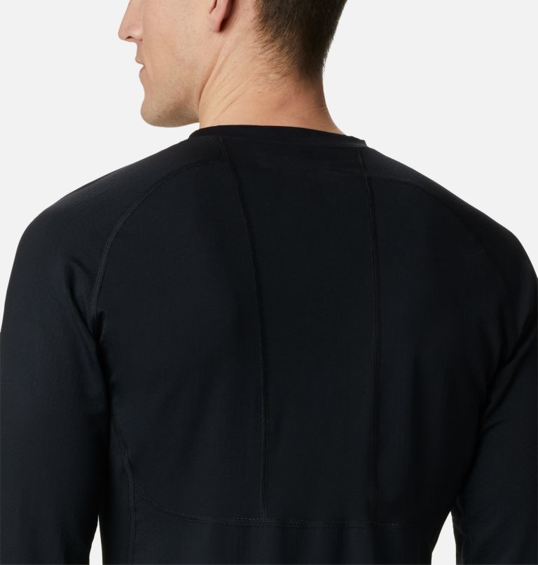 Columbi Men' Omni-Hea 3D Kni Cre Baselaye Shirt