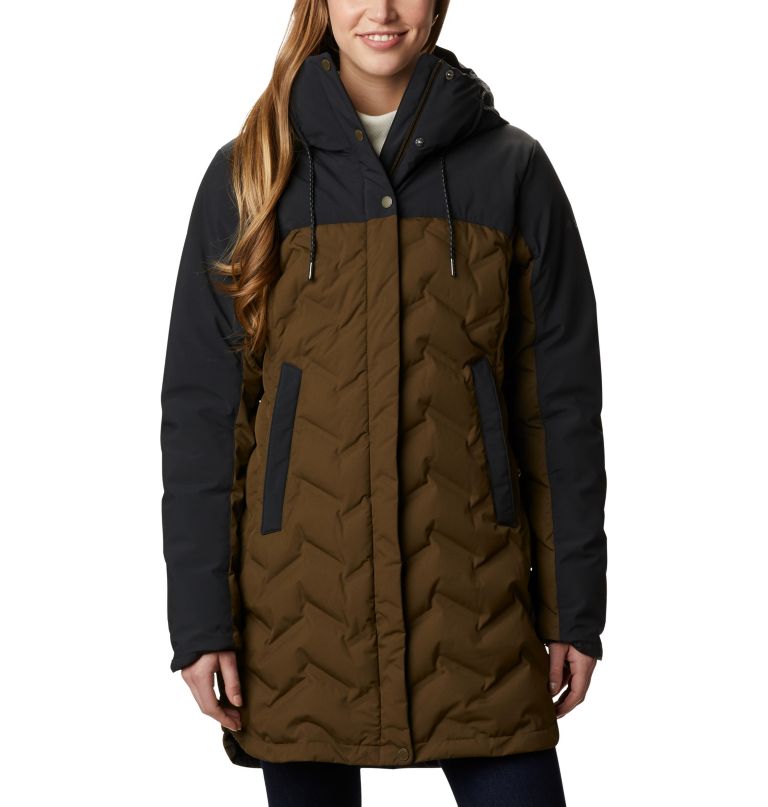 Columbi Women' Mountai Croo Lon Dow Jacket