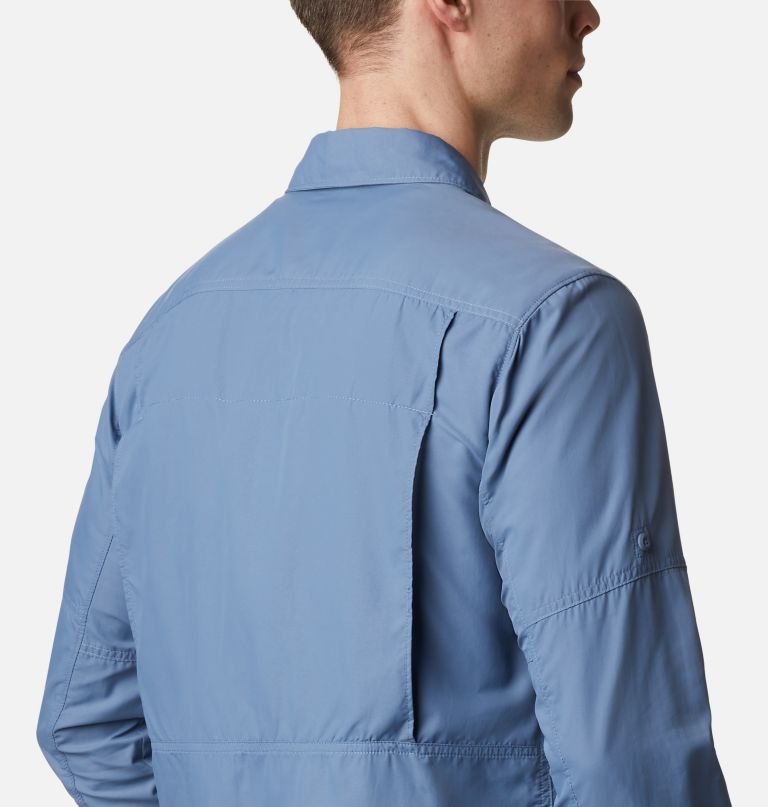 Columbi Men' Silve Ridge 2. Lon Sleev Shirt