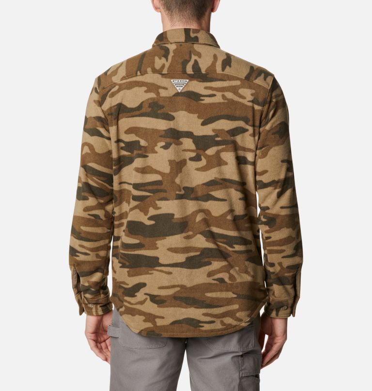 Columbi Men' PH Bucktail Fleec Ove Shirt