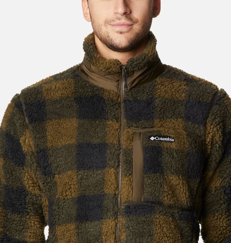 Columbi Men' Winte Pass Printe Fleec Jacket