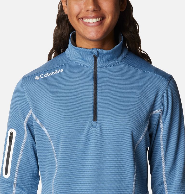 Columbi Women' Omni-Wick Shotgu Quarter-Zi Pullover