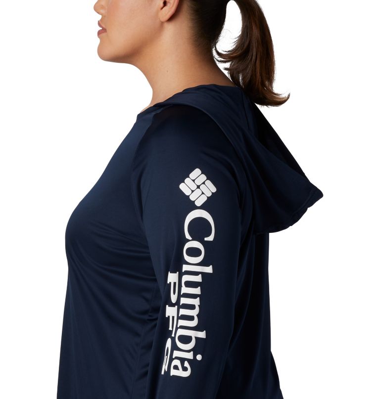 Columbi Women' PF Tida Tee Hoodi  Plu Size