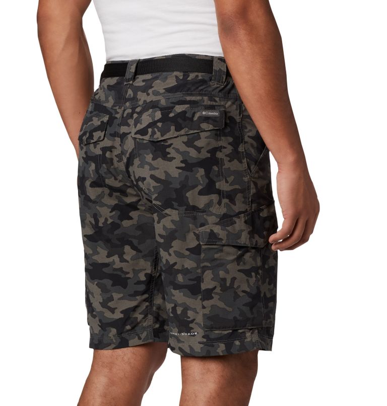 Columbi Men' Silve Ridge Printe Carg Shorts