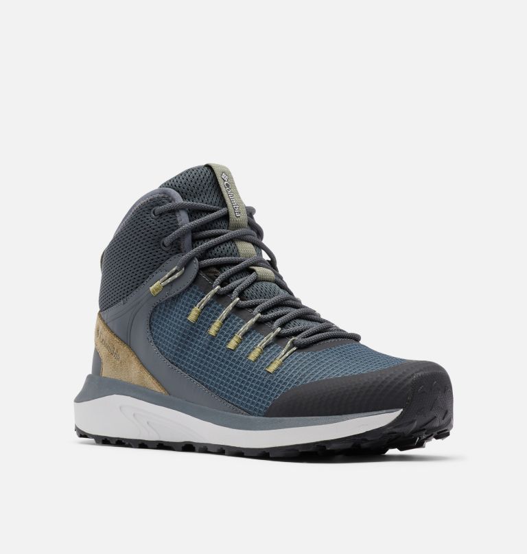 Columbi Men' Trailstorm Mi Waterproo Shoe
