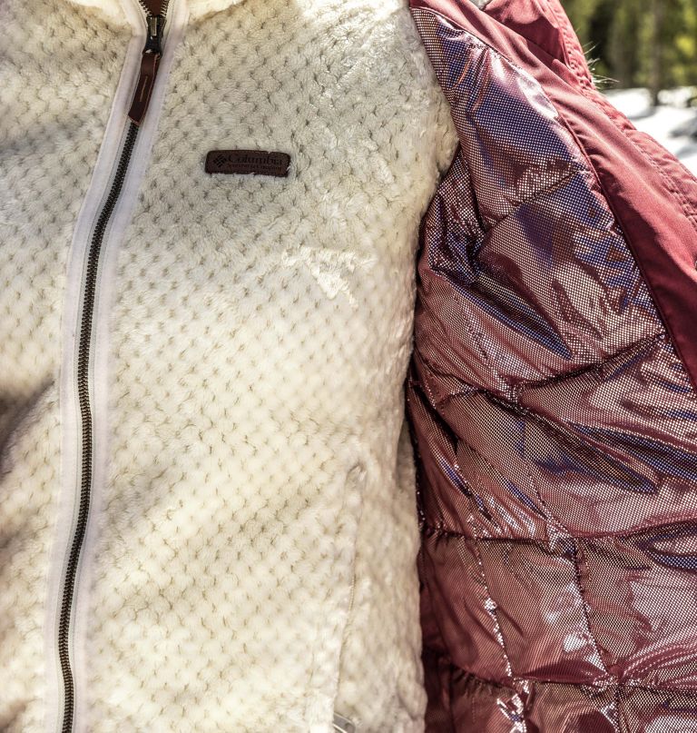 Columbi Women' Fir Side I Sherp Ful Zi Fleece