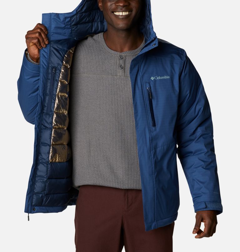 Columbi Men' Oa Harbor Omni-Heat Infinit Insulate Rai Jacket