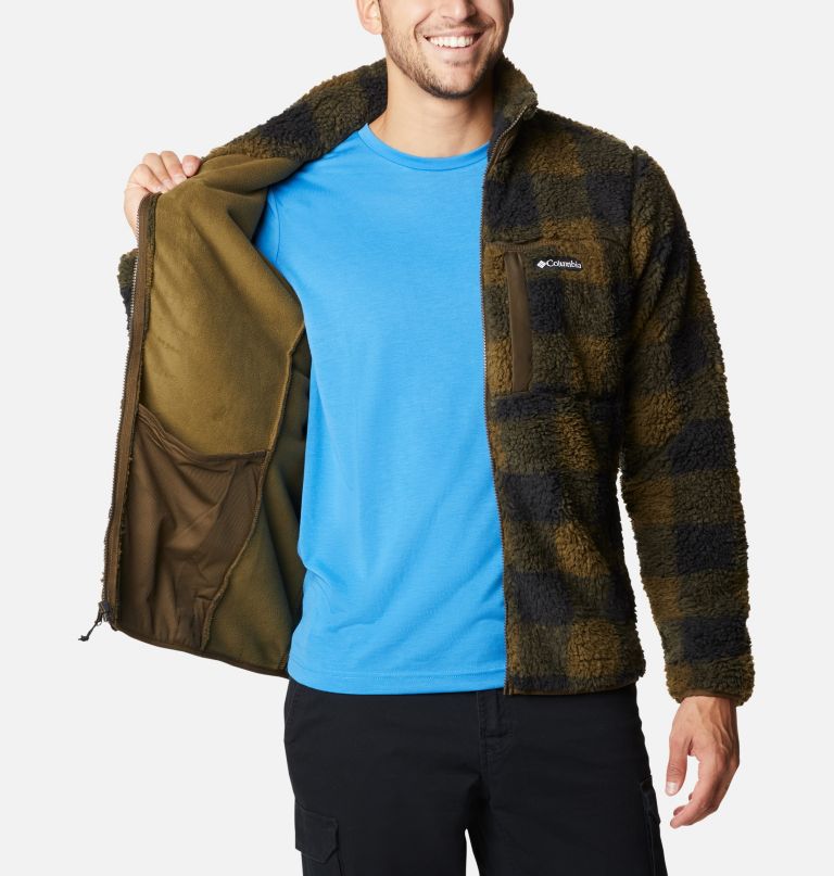 Columbi Men' Winte Pass Printe Fleec Jacket