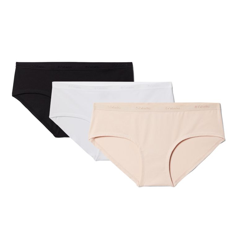 Columbi Women' 4-Wa Stretc Cotto Hipste   Pack