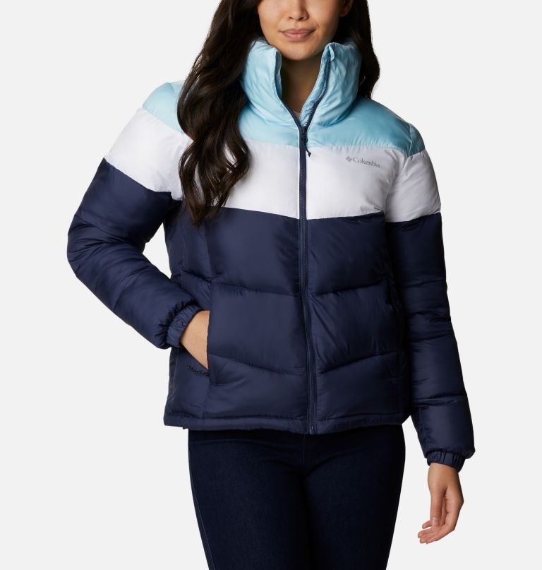 Columbi Women' Puffect Colo Blocke Jacket