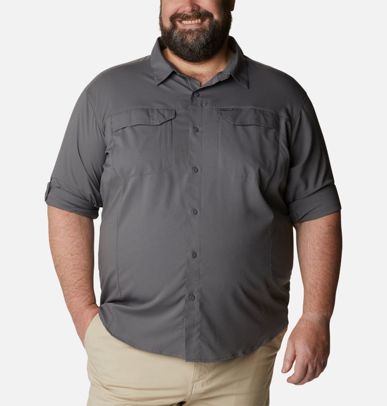 Columbi Men' Silve Ridg Lite Lon Sleev Shir  Big