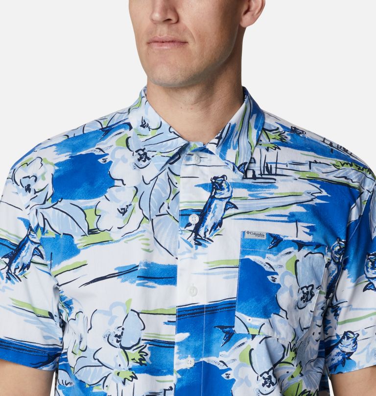 Columbi Men' PF Troller Best Shor Sleev Shir &ndash Tall