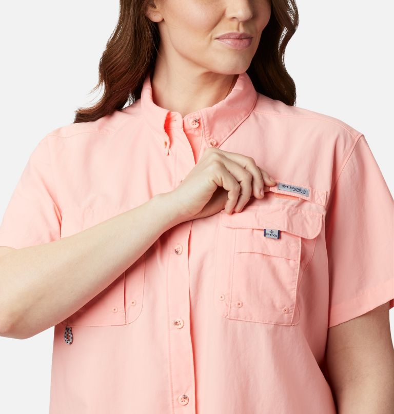 Columbi Women' PF Bahama Shor Sleev  Plu Size